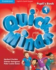 QUICK MINDS 1 PUPIL'S BOOK | 9788483235232 | PUCHTA, HERBERT | Galatea Llibres | Librería online de Reus, Tarragona | Comprar libros en catalán y castellano online