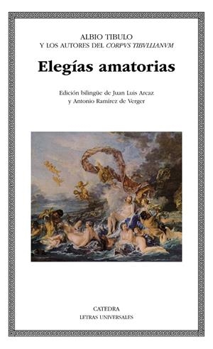 ELEGÍAS AMATORIAS | 9788437633787 | TIBULO, ALBIO | Galatea Llibres | Librería online de Reus, Tarragona | Comprar libros en catalán y castellano online