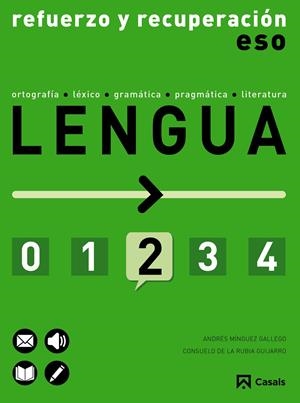 REFUERZO Y RECUPERACION DE LENGUA 2 ESO | 9788421857526 | MINGUEZ GALLEGO, ANDRéS | Galatea Llibres | Llibreria online de Reus, Tarragona | Comprar llibres en català i castellà online