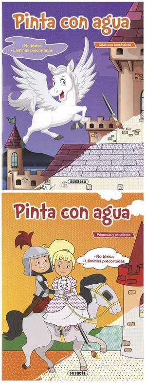 PINTA CON AGUA (2 TÍTULOS) | 9788467743388 | SUSAETA, EQUIPO | Galatea Llibres | Librería online de Reus, Tarragona | Comprar libros en catalán y castellano online