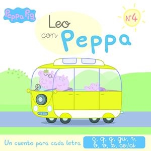 UN CUENTO PARA CADA LETRA: C, Q, G, GU, R, B, V, Z, CE-CI (LEO CON PEPPA 4 | 9788437200019 | Galatea Llibres | Librería online de Reus, Tarragona | Comprar libros en catalán y castellano online