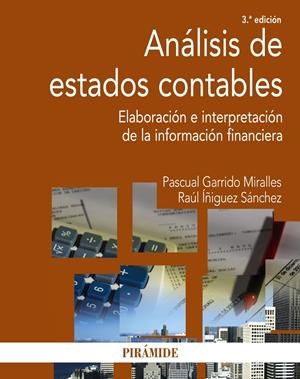 ANÁLISIS DE ESTADOS CONTABLES | 9788436833867 | GARRIDO MIRALLES, PASCUAL/ÍÑIGUEZ SÁNCHEZ, RAÚL | Galatea Llibres | Llibreria online de Reus, Tarragona | Comprar llibres en català i castellà online
