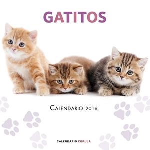 CALENDARIO GATITOS 2016 | 9788448021719 | Galatea Llibres | Llibreria online de Reus, Tarragona | Comprar llibres en català i castellà online