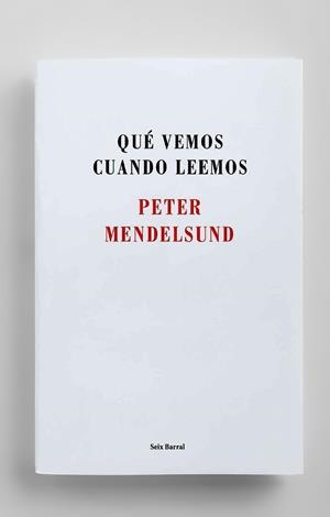 QUÉ VEMOS CUANDO LEEMOS | 9788432225192 | MENDELSUND, PETER | Galatea Llibres | Llibreria online de Reus, Tarragona | Comprar llibres en català i castellà online