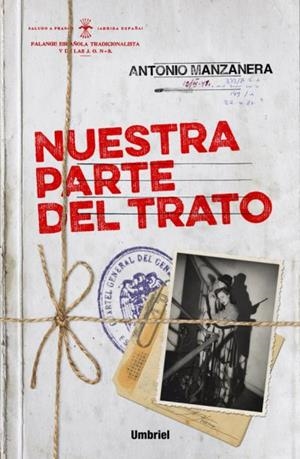 NUESTRA PARTE DEL TRATO | 9788492915491 | MANZANERA, ANTONIO | Galatea Llibres | Librería online de Reus, Tarragona | Comprar libros en catalán y castellano online
