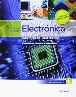 ELECTRONICA | 9788428398787 | ALCALDE SAN MIGUEL, PABLO | Galatea Llibres | Librería online de Reus, Tarragona | Comprar libros en catalán y castellano online