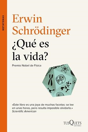 QUÉ ES LA VIDA? | 9788490661680 | SCHRÖDINGER, ERWIN | Galatea Llibres | Llibreria online de Reus, Tarragona | Comprar llibres en català i castellà online