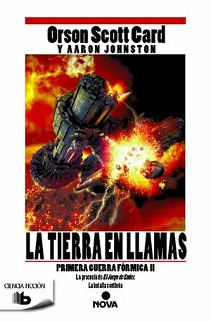 LA TIERRA EN LLAMAS. PRIMERA GUERRA FORMICA II. PRECUELA EL JUEGO DE ENDER | 9788490701263 | CARD, ORSON SCOTT | Galatea Llibres | Librería online de Reus, Tarragona | Comprar libros en catalán y castellano online