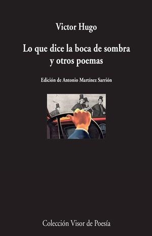 LO QUE DICE LA BOCA DE SOMBRA Y OTROS POEMAS | 9788498959208 | HUGO, VÍCTOR | Galatea Llibres | Llibreria online de Reus, Tarragona | Comprar llibres en català i castellà online