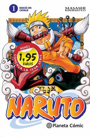 NARUTO 1 (CAT) -1,95- | 9788416401949 | KISHIMOTO, MASASHI | Galatea Llibres | Librería online de Reus, Tarragona | Comprar libros en catalán y castellano online
