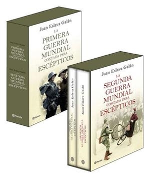 ESTUCHE LA PRIMERA Y SEGUNDA GUERRA MUNDIAL CONTADA PARA ESCÉPTICOS | 9788408145943 | ESLAVA GALÁN, JUAN | Galatea Llibres | Librería online de Reus, Tarragona | Comprar libros en catalán y castellano online