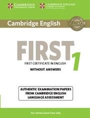 CAMBRIDGE ENGLISH FIRST 1 FOR REVISED EXAM FROM 2015 | 9781107668577 | CAMBRIDGE ENGLISH LANGUAGE ASSESSMENT | Galatea Llibres | Llibreria online de Reus, Tarragona | Comprar llibres en català i castellà online