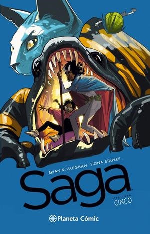 SAGA 5 | 9788468478913 | VAUGHAN, BRIAN/FIONA STAPLES | Galatea Llibres | Librería online de Reus, Tarragona | Comprar libros en catalán y castellano online
