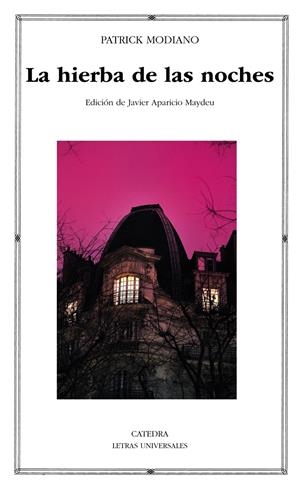 LA HIERBA DE LAS NOCHES | 9788437634807 | MODIANO, PATRICK | Galatea Llibres | Llibreria online de Reus, Tarragona | Comprar llibres en català i castellà online