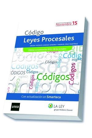 CÓDIGO LEYES PROCESALES NOVIEMBRE 2015 | 9788490204436 | Galatea Llibres | Llibreria online de Reus, Tarragona | Comprar llibres en català i castellà online