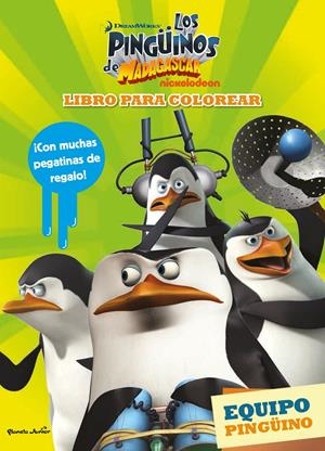 LOS PINGÜINOS DE MADAGASCAR. LIBRO PARA COLOREAR | 9788408149811 | Galatea Llibres | Librería online de Reus, Tarragona | Comprar libros en catalán y castellano online