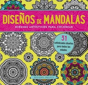 DISEÑO DE MANDALAS. CUADERNO PARA COLOREAR | 9788491110576 | Galatea Llibres | Llibreria online de Reus, Tarragona | Comprar llibres en català i castellà online