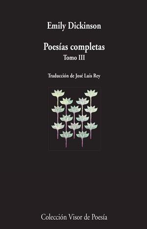 POESÍAS COMPLETAS DICKINSON 3 | 9788498959406 | DICKINSON, EMILY | Galatea Llibres | Llibreria online de Reus, Tarragona | Comprar llibres en català i castellà online