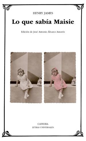 LO QUE SABÍA MAISIE | 9788437634975 | JAMES, HENRY | Galatea Llibres | Librería online de Reus, Tarragona | Comprar libros en catalán y castellano online