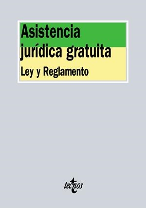 ASISTENCIA JURÍDICA GRATUITA | 9788430968459 | Galatea Llibres | Librería online de Reus, Tarragona | Comprar libros en catalán y castellano online
