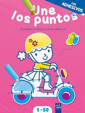 UNE LOS PUNTOS CON ADHESIVOS. ROSA | 9788408148760 | YOYO | Galatea Llibres | Librería online de Reus, Tarragona | Comprar libros en catalán y castellano online