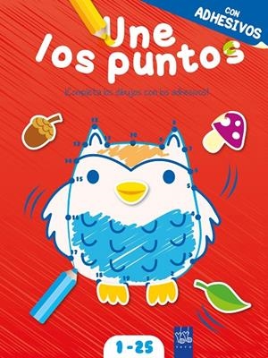 UNE LOS PUNTOS CON ADHESIVOS. ROJO | 9788408148746 | Galatea Llibres | Librería online de Reus, Tarragona | Comprar libros en catalán y castellano online