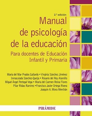 MANUAL DE PSICOLOGÍA DE LA EDUCACIÓN | 9788436835151 | VV.AA. | Galatea Llibres | Llibreria online de Reus, Tarragona | Comprar llibres en català i castellà online
