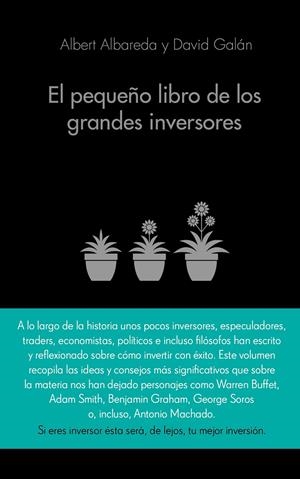 EL PEQUEÑO LIBRO DE LOS GRANDES INVERSORES | 9788416253517 | ALBAREDA, ALBERT /DAVID GALÁN | Galatea Llibres | Llibreria online de Reus, Tarragona | Comprar llibres en català i castellà online