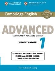 CAMBRIDGE ENGLISH ADVANCED (CAE) 1 (2015 EXAM) STUDENT'S BOOK WITHOUT ANSWERS | 9781107689589 | CAMBRIDGE ENGLISH LANGUAGE ASSESSMENT | Galatea Llibres | Llibreria online de Reus, Tarragona | Comprar llibres en català i castellà online