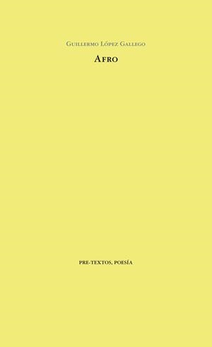 AFRO | 9788416453436 | LÓPEZ GALLEGO, GUILLERMO | Galatea Llibres | Llibreria online de Reus, Tarragona | Comprar llibres en català i castellà online