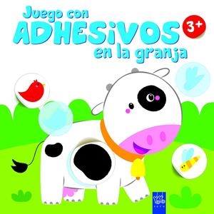 JUEGO CON ADHESIVOS EN LA GRANJA +3. VACA | 9788408148722 | Galatea Llibres | Librería online de Reus, Tarragona | Comprar libros en catalán y castellano online
