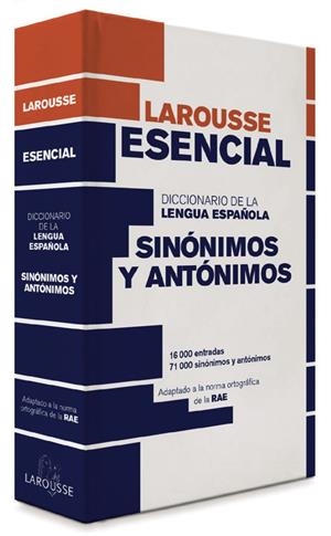 DICCIONARIO ESENCIAL DE SINÓNIMOS Y ANTÓNIMOS | 9788416368808 | Galatea Llibres | Llibreria online de Reus, Tarragona | Comprar llibres en català i castellà online