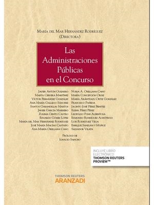 ADMINISTRACIONES PUBLICAS EN ELCONCURSO | 9788490987605 | HERNáNDEZ RODRíGUEZ, MARíA DEL MAR/ORELLANA CANO, NURIA A. | Galatea Llibres | Librería online de Reus, Tarragona | Comprar libros en catalán y castellano online