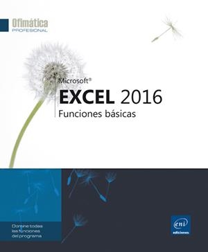 EXCEL 2016. FUNCIONES BÁSICAS | 9782409001093 | Galatea Llibres | Llibreria online de Reus, Tarragona | Comprar llibres en català i castellà online