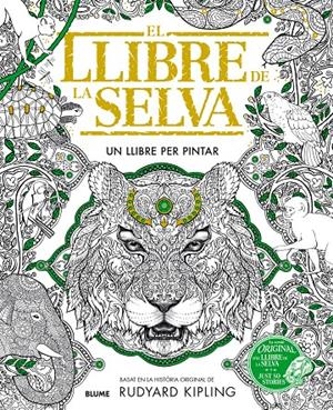 EL LLIBRE DE LA SELVA. UN LLIBRE PER PINTAR | 9788498019063 | Galatea Llibres | Librería online de Reus, Tarragona | Comprar libros en catalán y castellano online