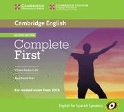 COMPLETE FIRST FOR SPANISH SPEAKERS CLASS AUDIO CDS (3) 2ND EDITION | 9788483238288 | BROOK-HART,GUY | Galatea Llibres | Librería online de Reus, Tarragona | Comprar libros en catalán y castellano online