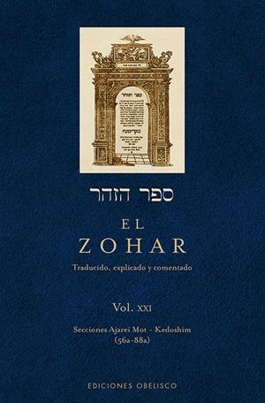 EL ZOHAR, (VOL.21) | 9788491110712 | RABI SHIMON, BAR IOJAI | Galatea Llibres | Llibreria online de Reus, Tarragona | Comprar llibres en català i castellà online