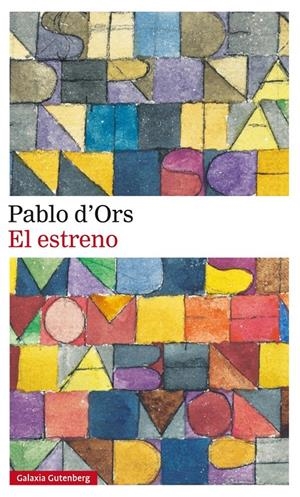 EL ESTRENO | 9788416495511 | D'ORS, PABLO | Galatea Llibres | Llibreria online de Reus, Tarragona | Comprar llibres en català i castellà online