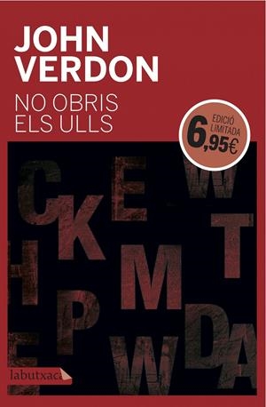 NO OBRIS ELS ULLS | 9788416600014 | VERDON, JOHN | Galatea Llibres | Llibreria online de Reus, Tarragona | Comprar llibres en català i castellà online