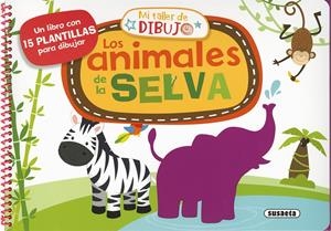 LOS ANIMALES DE LA SELVA. MI TALLER DE DIBUJO | 9788467749540 | BROUGÈRE, MAUD/CHABOT, CLAIRE | Galatea Llibres | Librería online de Reus, Tarragona | Comprar libros en catalán y castellano online
