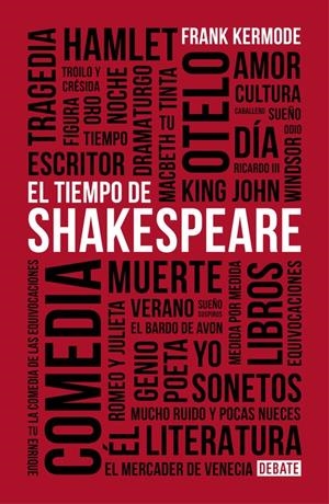 EL TIEMPO DE SHAKESPEARE | 9788499926681 | KERMODE, FRANK | Galatea Llibres | Llibreria online de Reus, Tarragona | Comprar llibres en català i castellà online