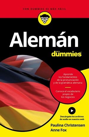 ALEMÁN PARA DUMMIES | 9788432903038 | CHRISTENSEN, PAULINA /ANNE FOX | Galatea Llibres | Librería online de Reus, Tarragona | Comprar libros en catalán y castellano online