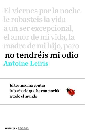 NO TENDRÉIS MI ODIO | 9788499425368 | LEIRIS, ANTOINE | Galatea Llibres | Librería online de Reus, Tarragona | Comprar libros en catalán y castellano online