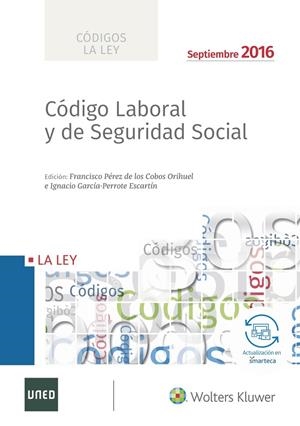 CODIGO LABORAL Y DE SEGURIDAD SOCIAL 2016 | 9788490205525 | REDACCIóN LA LEY | Galatea Llibres | Librería online de Reus, Tarragona | Comprar libros en catalán y castellano online