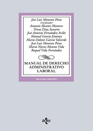 MANUAL DE DERECHO ADMINISTRATIVO LABORAL | 9788430969692 | MONEREO PÉREZ, JOSÉ LUIS/ÁLVAREZ MONTERO, ANTONIO/DÍAZ AZNARTE, MARÍA TERESA/FERNÁNDEZ AVILÉS, JOSÉ  | Galatea Llibres | Llibreria online de Reus, Tarragona | Comprar llibres en català i castellà online