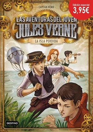 LA ISLA PERDIDA. LAS AVENTURAS DEL JOVEN JULES VERNE | 9788408161998 | Galatea Llibres | Llibreria online de Reus, Tarragona | Comprar llibres en català i castellà online