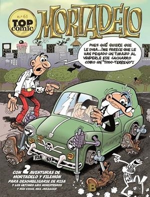 MORTADELO TOP COMIC 61 EL BRUJO / EL HUERTO SINIESTRO | 9788466659895 | IBÁÑEZ TALAVERA, FRANCISCO | Galatea Llibres | Llibreria online de Reus, Tarragona | Comprar llibres en català i castellà online