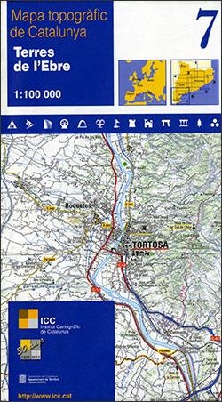 TERRES DE L'EBRE 1:100.000 MAPA TOPOGRAFIC | 9788439388814 | Galatea Llibres | Librería online de Reus, Tarragona | Comprar libros en catalán y castellano online