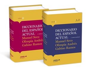 DICCIONARIO DEL ESPAÑOL ACTUAL. 2 VOLS. | 9788403517325 | ANDRES, OLIMPIA / RAMOS, GABINO / SECO, MANUEL | Galatea Llibres | Llibreria online de Reus, Tarragona | Comprar llibres en català i castellà online