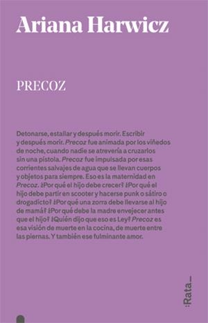 PRECOZ | 9788416738168 | HARWICZ, ARIANA | Galatea Llibres | Librería online de Reus, Tarragona | Comprar libros en catalán y castellano online